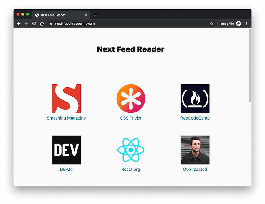 feed reader api